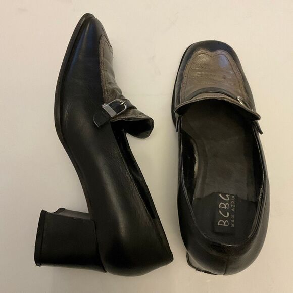 Vintage Y2K Pilgrim Buckle Block Heel 40s Vibe Brogues, 7 - Picture 15 of 16